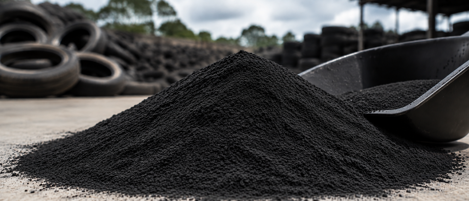 Rubber Crumb 30 Mesh recycled rubber product